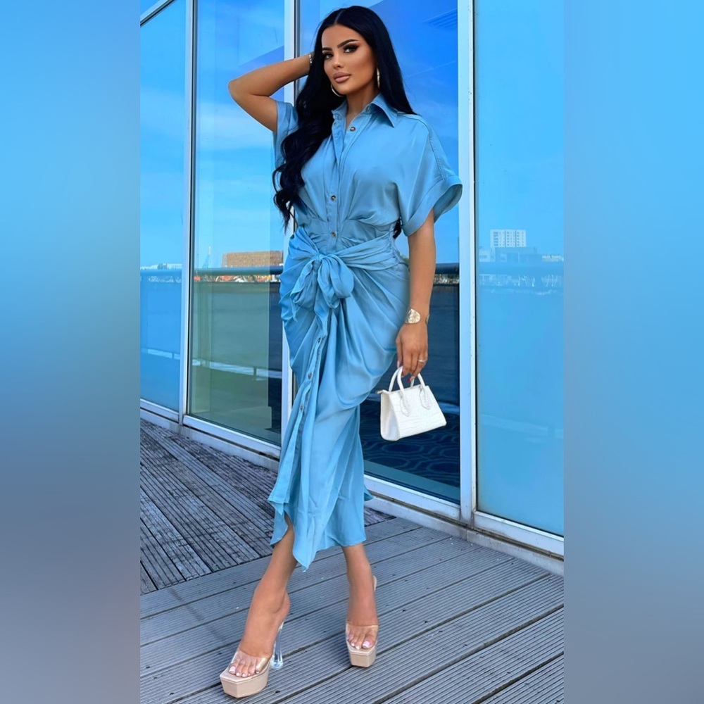 Sky Blue Dress